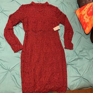 NWT Lace Cutout Dress